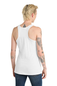 District  Women's V.I.T.  Racerback Tank - White Back