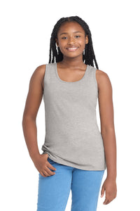 District  Girls V.I.T.  Tank - Light Heather Grey