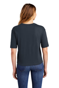 DISCONTINUED District  Women's V.I.T.  Boxy Tee DT6402 - New Navy Back