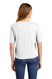 DISCONTINUED District  Women's V.I.T.  Boxy Tee DT6402 - White Back