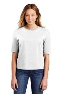 DISCONTINUED District  Women's V.I.T.  Boxy Tee DT6402 - White