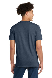District Very Important Tee V-Neck - Heathered Navy Back