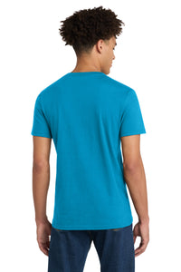 District Very Important Tee V-Neck - Light Turquoise Back