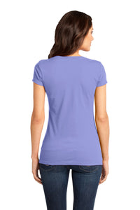 DISCONTINUED District - Juniors Very Important Tee V-Neck - True Violet Back