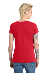 District  Women's Very Important Tee  V-Neck - Classic Red Back
