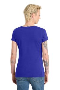 District  Women's Very Important Tee  V-Neck - Deep Royal Back