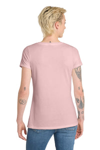District  Women's Very Important Tee  V-Neck - Dusty Lavender Back