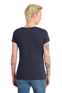 District  Women's Very Important Tee  V-Neck - New Navy Back