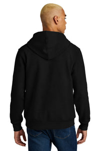 District V.I.T. Super Heavyweight Fleece Hoodie DT6600 - Black Back