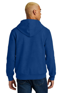 District V.I.T. Super Heavyweight Fleece Hoodie DT6600 - Deep Royal Back