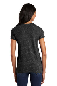 DISCONTINUED District  Women's Medal V-Neck Tee - Black Back