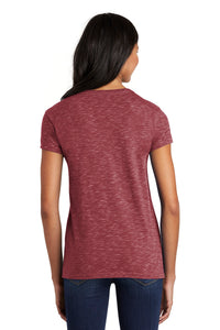 DISCONTINUED District  Women's Medal V-Neck Tee - Cardinal Back