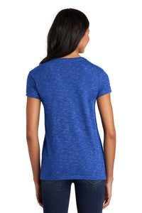 DISCONTINUED District  Women's Medal V-Neck Tee - Deep Royal Back