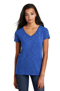 DISCONTINUED District  Women's Medal V-Neck Tee - Deep Royal