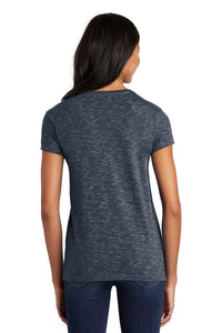DISCONTINUED District  Women's Medal V-Neck Tee - New Navy Back