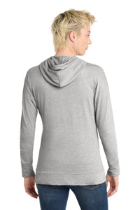 District  Women's Medal Full-Zip Hoodie - Light Grey Back