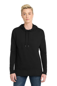 District  Women's Featherweight French Terry  Hoodie DT671 - Black
