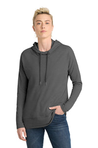 District  Women's Featherweight French Terry  Hoodie DT671 - Washed Coal