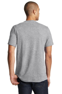 DISCONTINUED District Young Mens Bouncer Tee - Light Heather Grey Back