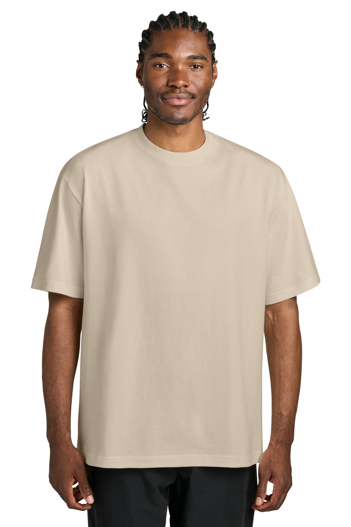 District 7-Oz. Gritty Tee DT7075 - Chai