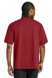 District 7-Oz. Gritty Tee DT7075 - Cherrywood Back