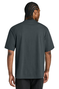 District 7-Oz. Gritty Tee DT7075 - Graphite Back