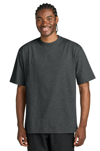 District 7-Oz. Gritty Tee DT7075 - Heathered Charcoal
