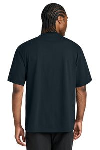 District 7-Oz. Gritty Tee DT7075 - Navy Blue Back