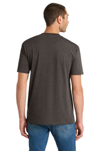District  Flex Tee DT7500 - Heathered Charcoal Back
