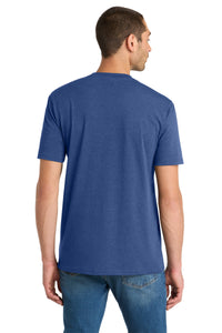 District  Flex Tee DT7500 - Heathered Deep Royal Back