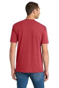 District  Flex Tee DT7500 - Heathered Red Back