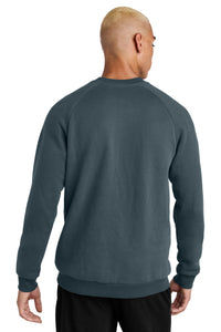 District Cloud Fleece Crew DT7804 - Deep Steel Blue Back