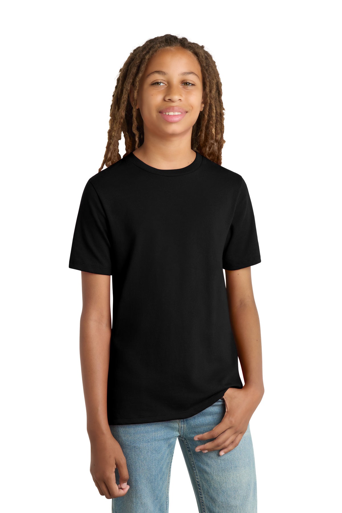 District  Youth Re-Tee  DT8000Y - Black
