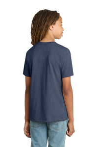 District  Youth Re-Tee  DT8000Y - Heathered Navy Back