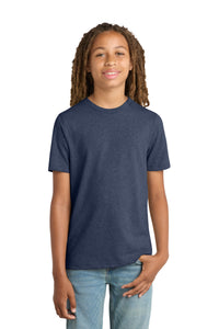 District  Youth Re-Tee  DT8000Y - Heathered Navy
