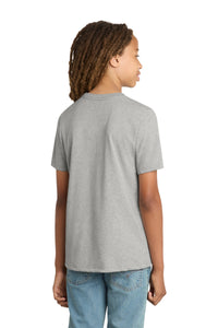 District  Youth Re-Tee  DT8000Y - Light Heather Grey Back