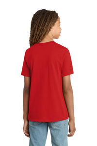 District  Youth Re-Tee  DT8000Y - Ruby Red Back