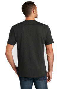 District  Re-Tee  DT8000 - Charcoal Heather Back
