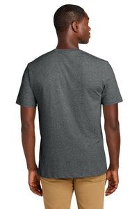 District  Re-Tee  DT8000 - Deep Grey Heather Back
