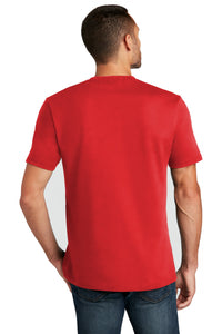District  Re-Tee  DT8000 - Ruby Red Back