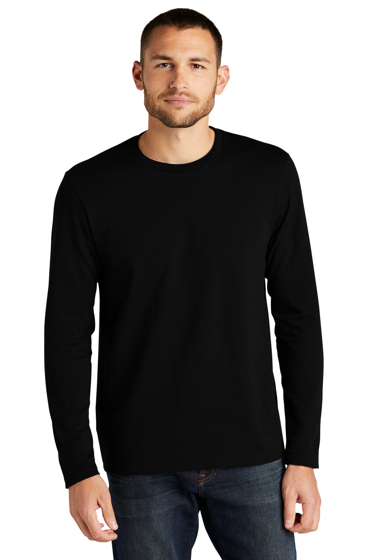 District Re-Tee Long Sleeve DT8003 - Black