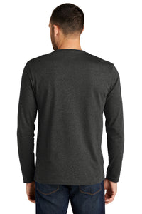 District Re-Tee Long Sleeve DT8003 - Charcoal Heather Back