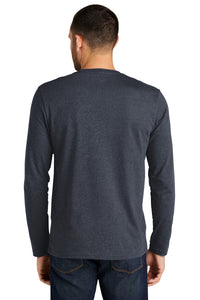 District Re-Tee Long Sleeve DT8003 - Heathered Navy Back