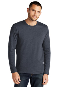 District Re-Tee Long Sleeve DT8003 - Heathered Navy