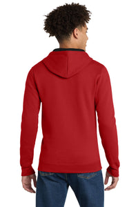 District The Concert Fleece Full-Zip Hoodie - New Red Back