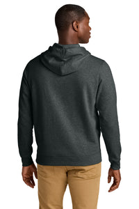 District Re-FleeceHoodie DT8100 - Charcoal Heather Back