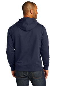 District Re-FleeceHoodie DT8100 - True Navy Back