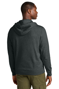 District Re-FleeceFull-Zip Hoodie DT8102 - Charcoal Heather Back