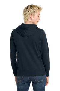 District Women's Re-FleeceFull-Zip Hoodie DT8103 - True Navy Back