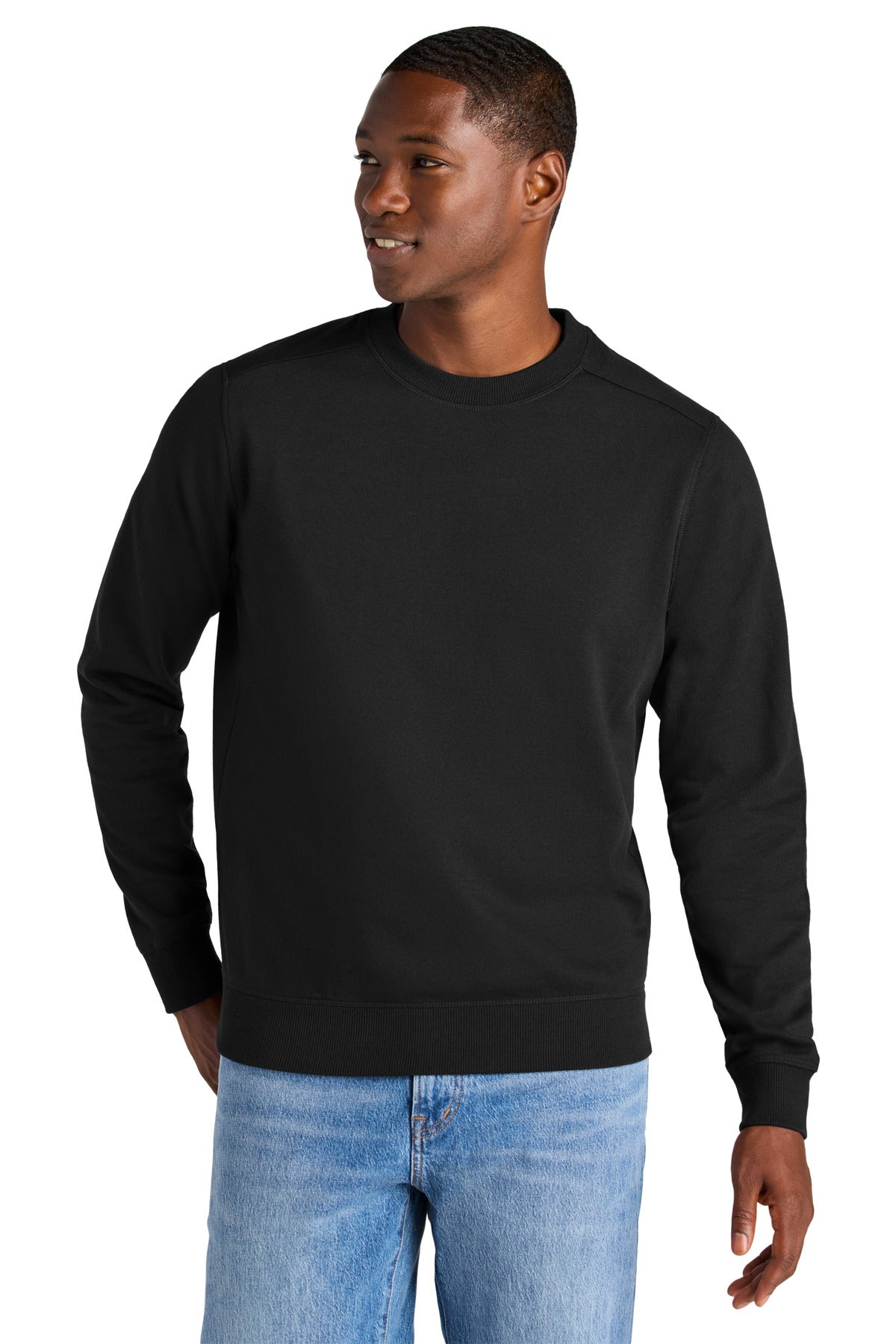 District Re-FleeceCrew DT8104 - Black